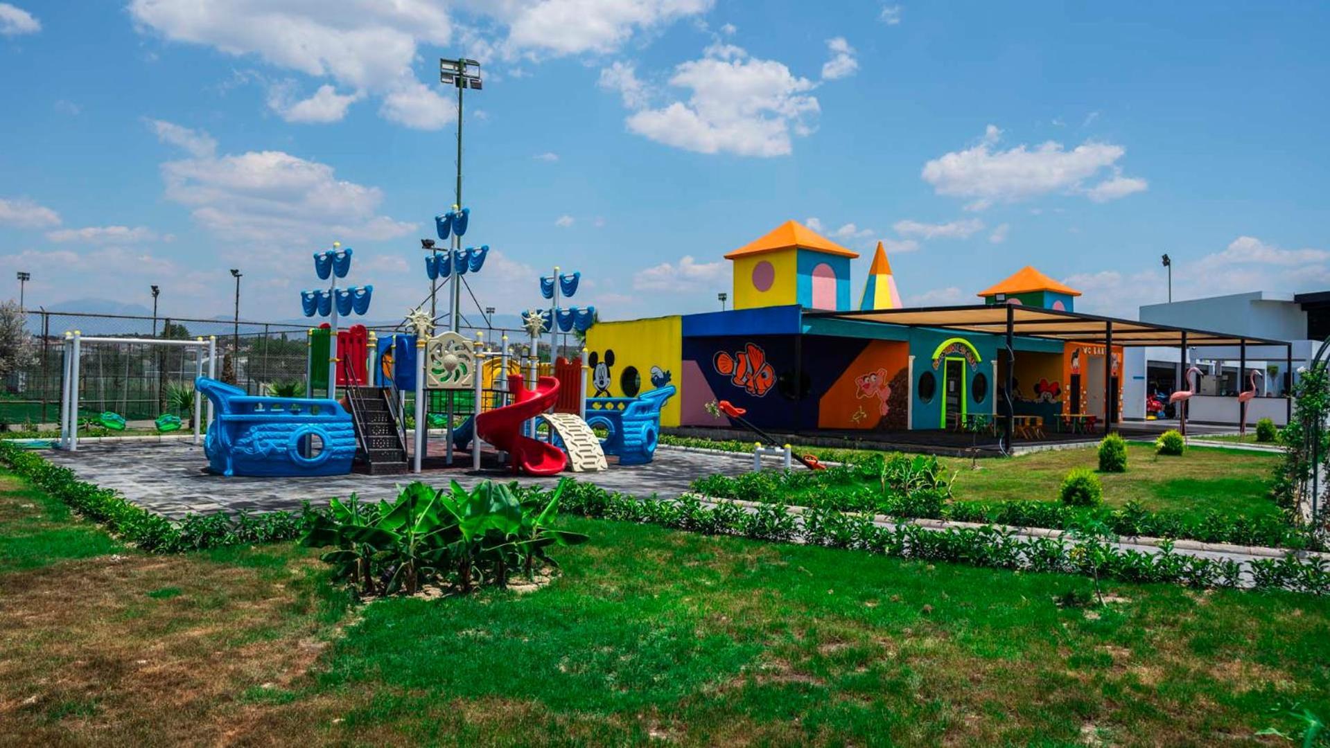 Dream Water World Hotel Side Exterior foto