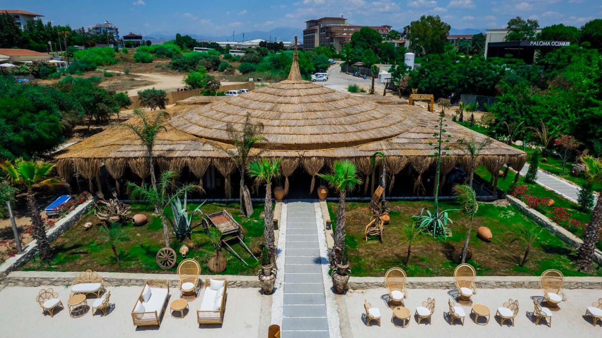Dream Water World Hotel Side Exterior foto